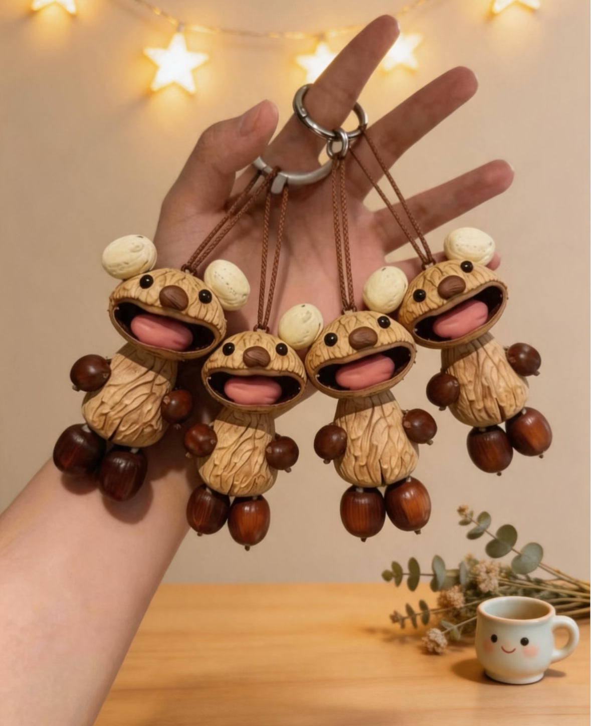 果壳种子娃娃手作